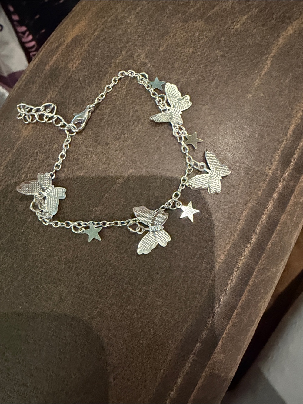 Cute Butterfly Charm Bracelet